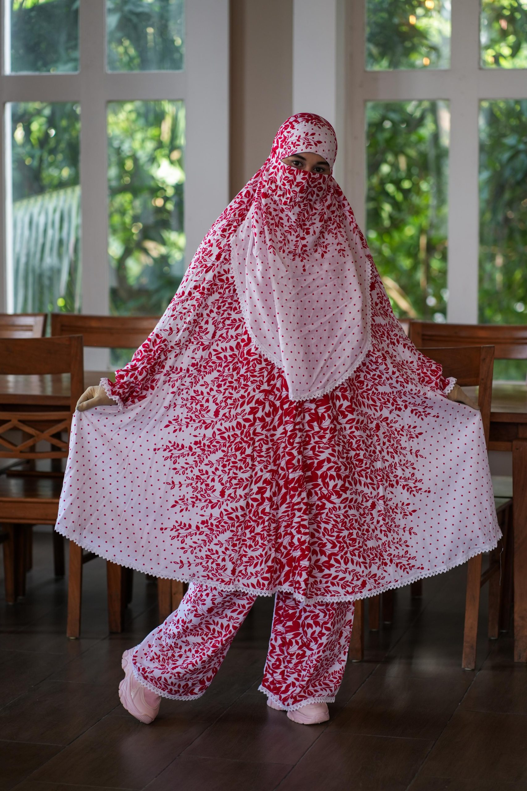 Lilen Luxury Khimar Set SB7 - Image 4