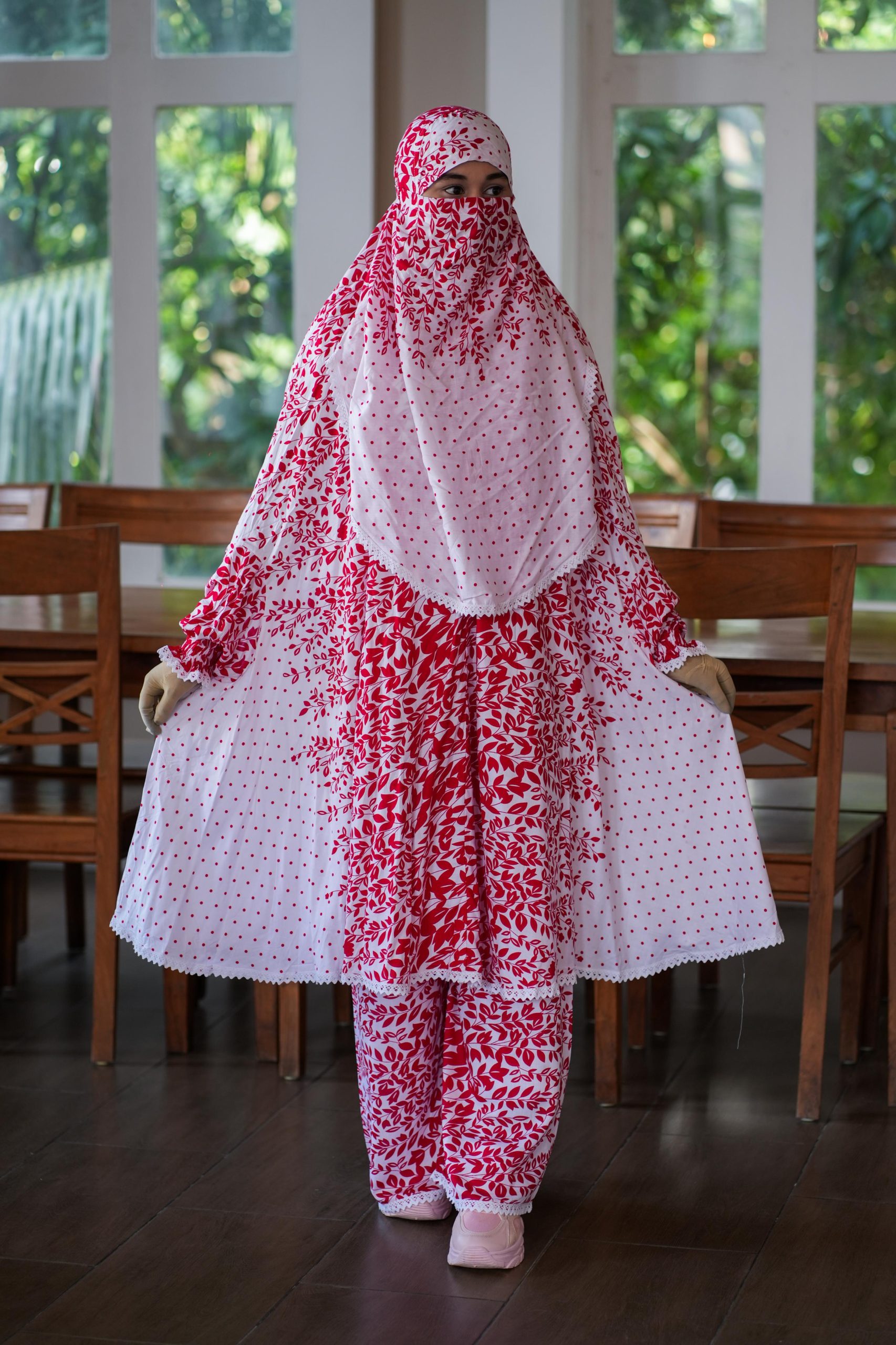 Lilen Luxury Khimar Set SB7 - Image 3
