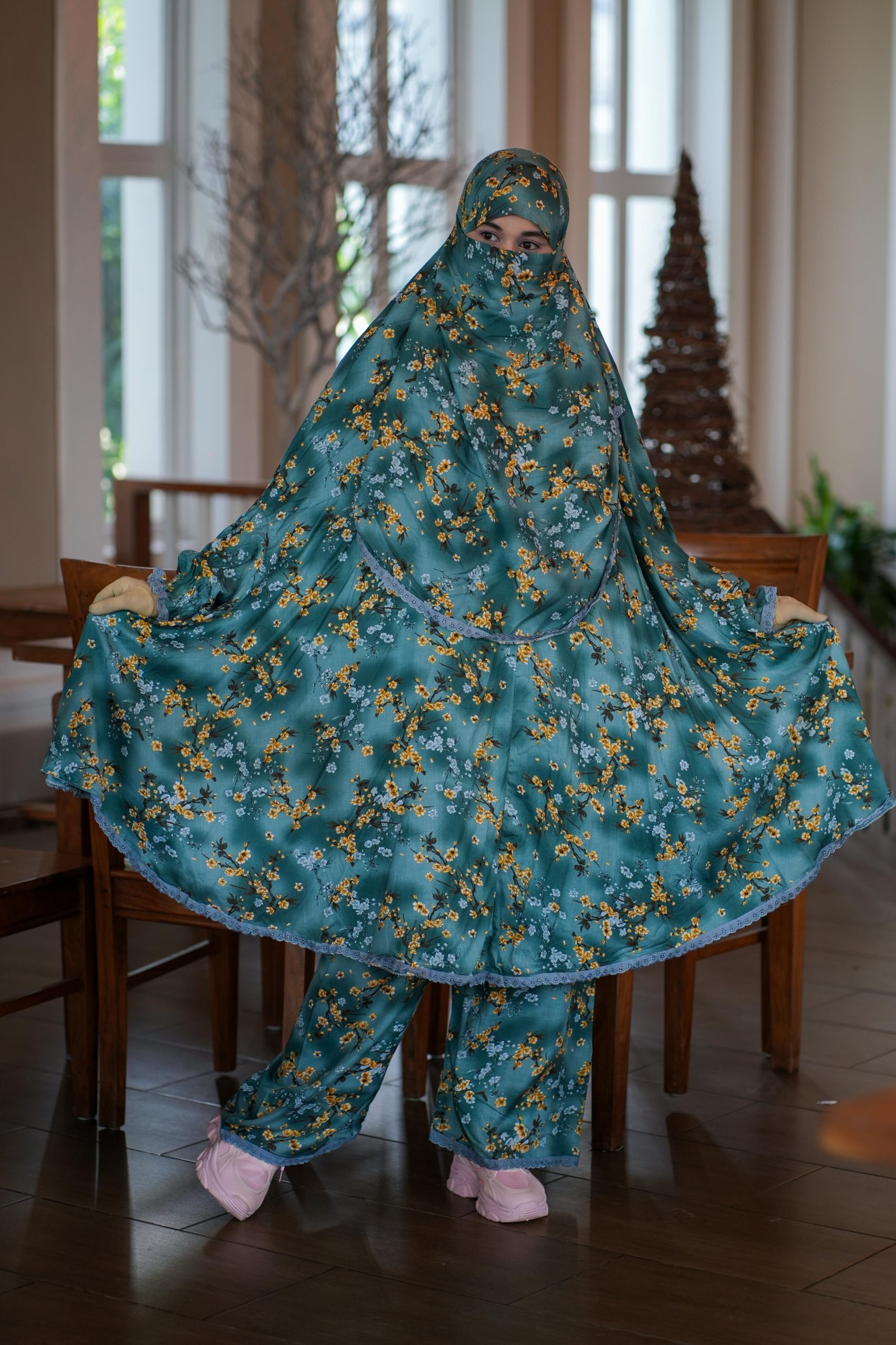 Lilen Luxury Khimar Set SB10 - Image 5