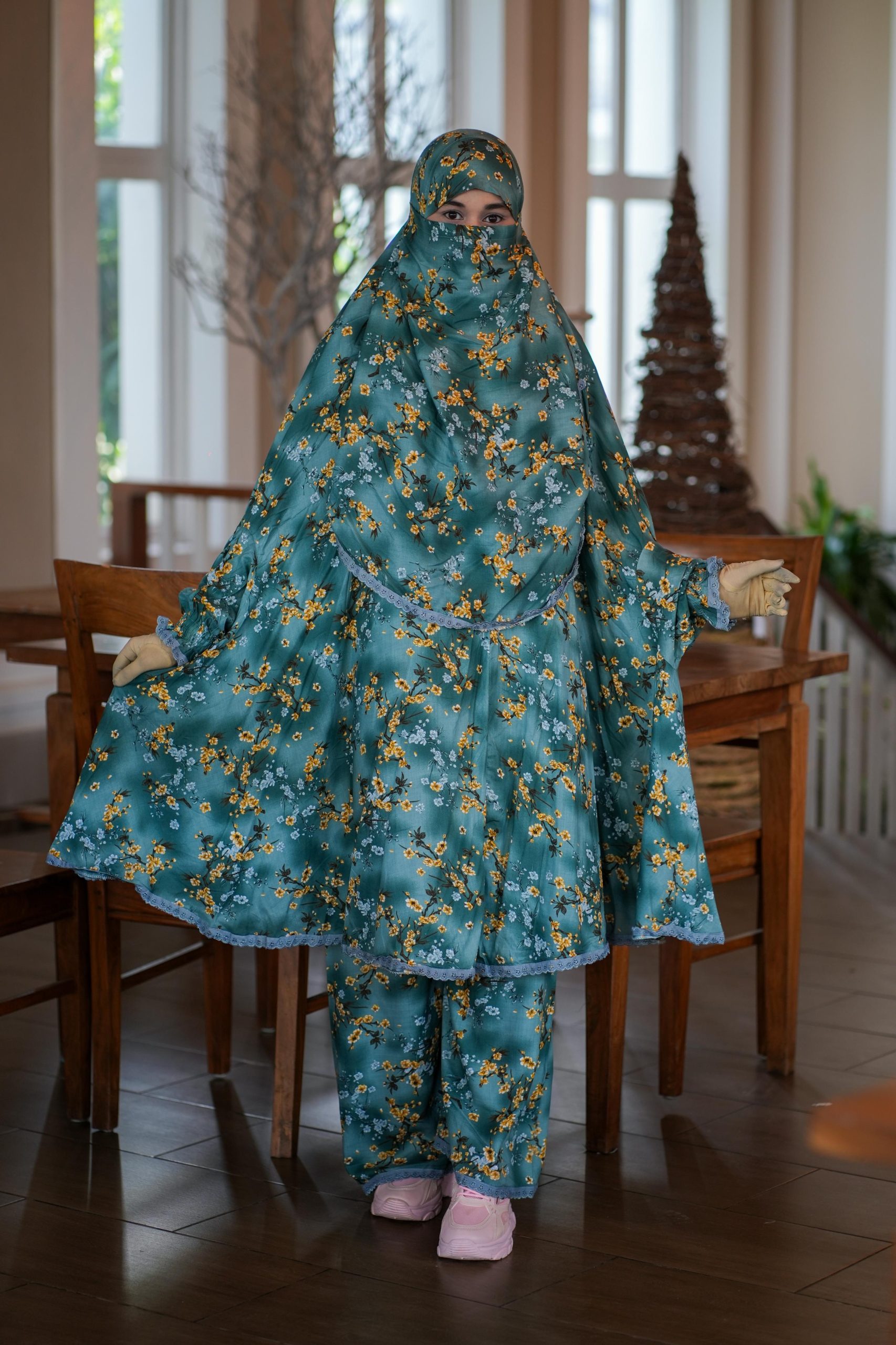 Lilen Luxury Khimar Set SB10 - Image 4
